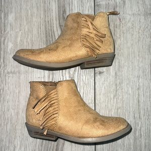 Fringe Booties - Size 10